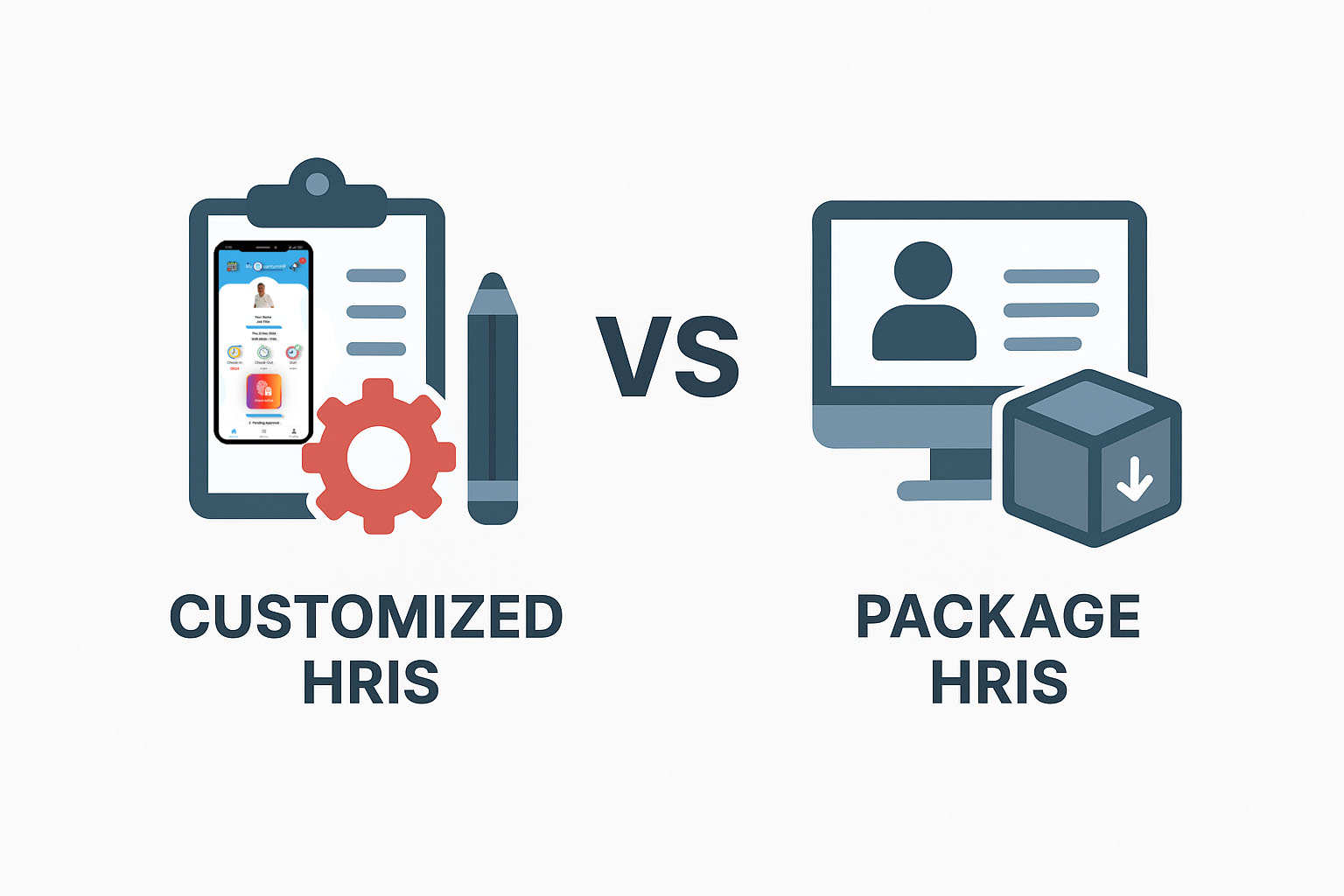 Customized HRIS vs package HRIS